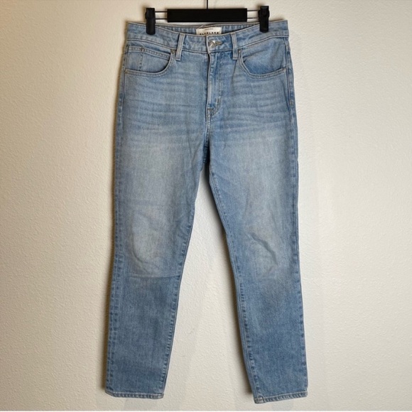 SLVRLAKE Women Lou Lou Slim Jeans Size 27 Light Wash Denim American Dream - Picture 3 of 11